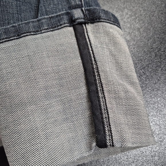 Joe's Jeans Suspender Chelsea Button-Fly Rolled Cuff Skinny Jeans - Size 27 / 4 - Picture 10 of 14